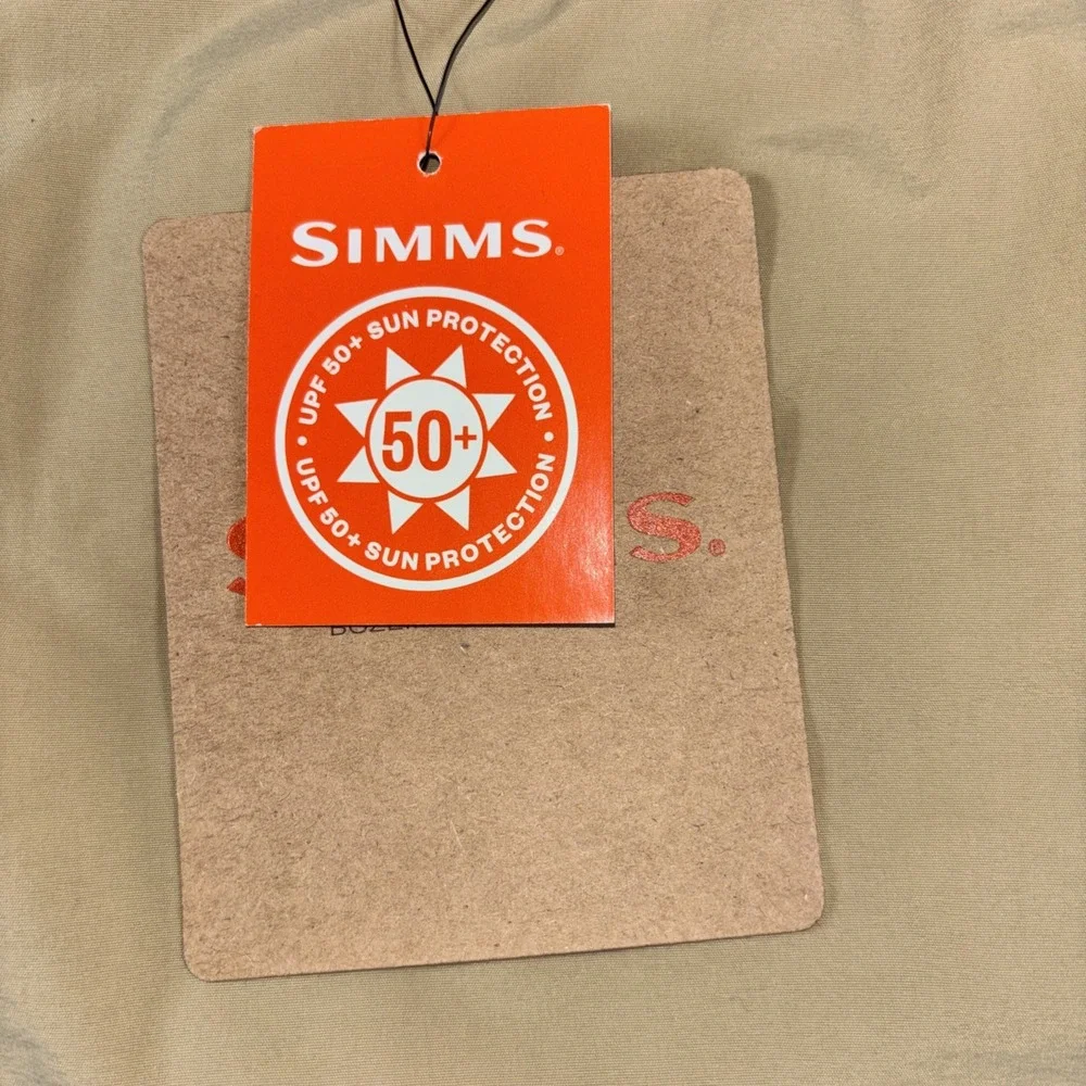 Simms Fishing Superlight Shorts Men's 40‎ Cork Tan Stretch Waist Golf UPF 50